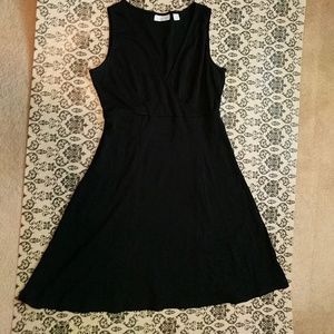 New York & Company Fit and Flare Dress w/ Wrap Top
